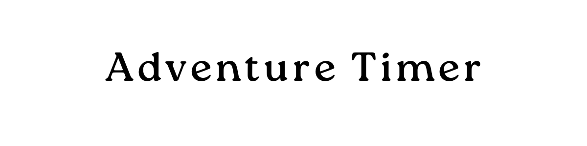 Adventure Timer Header